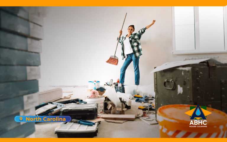 Post construction cleaning services in a clean and newly renovated home