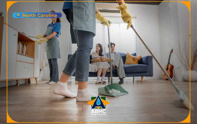 Clean cleaning service for a fresh and organized home