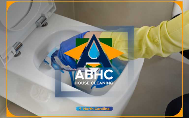 toilet cleaner removing stains from toilet bowl