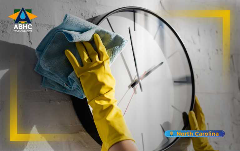 weekly cleaning service team cleaning a modern home