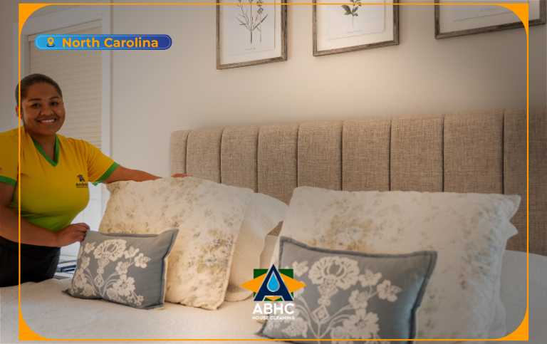 Professional Brazilian house cleaning showcasing detailed residential cleaning and a spotless modern home in Raleigh and the Triangle Area.